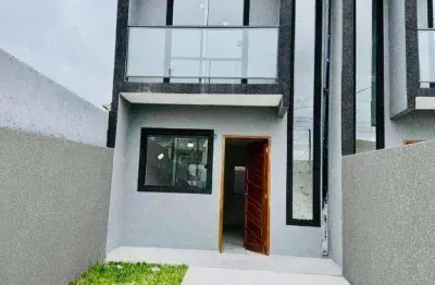 Sobrado com 3 dormitórios à venda, 73 m² por R$ 410.000,00 - Campo de Santana - Curitiba/PR