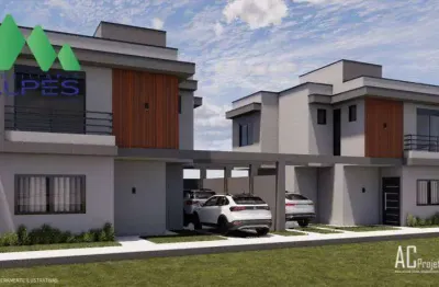 Sobrado com 3 dormitórios à venda, 102 m² por R$ 650.000,00 - Uberaba - Curitiba/PR