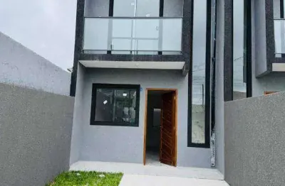 Sobrado com 3 dormitórios à venda, 73 m² por R$ 410.000,00 - Campo de Santana - Curitiba/PR