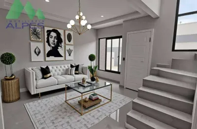 Sobrado com 3 dormitórios à venda, 123 m² por r$ 640.000,00 - boqueirão - curitiba/pr