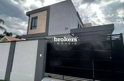 Casa com 3 quartos à venda na rua luiz bozza, 397, butiatuvinha, curitiba por r$ 880.000