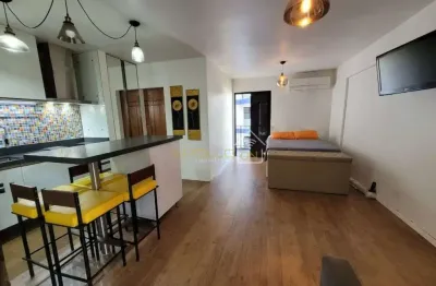 Flat com 1 quarto à venda no Centro, São Vicente 