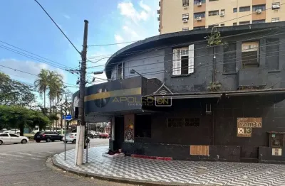 Terreno comercial à venda no Macuco, Santos 