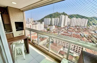 Apartamento com 2 quartos à venda no Marapé, Santos 