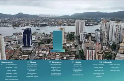 Apartamento com 3 quartos à venda no ponta da praia, santos , 126 m2 por r$ 1.450.000