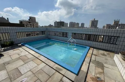 Cobertura triplex - 4 quartos - ponta da praia - santos