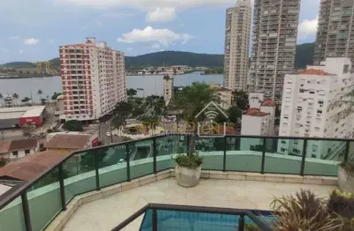 Apartamento com 5 quartos à venda no Ponta da Praia, Santos 