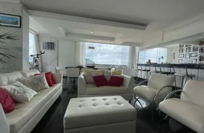 Apartamento 3 quartos vista mar livre - jose menino - santos