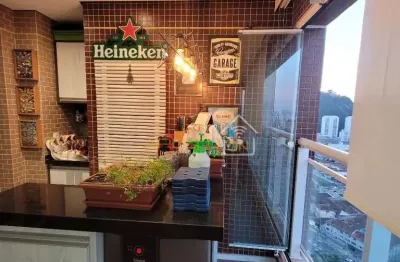 Apartamento com 3 quartos à venda no Pompéia, Santos 