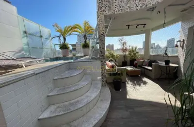 Cobertura com 2 quartos à venda no Ponta da Praia, Santos 