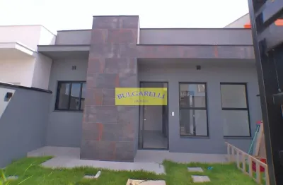 Casa terrea nova à venda com fino acabamento e òtima localização bairro, jardim marambaia ao lado r