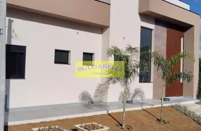 Linda casa terrea nova à venda, condominio villaggio di san francisco, jundiaí, sp