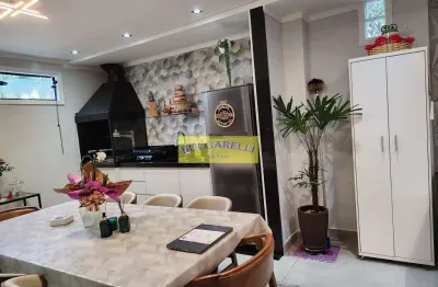 Lindo sobrado à venda reformado condominio buona vitta , 3 dormitorios 1 suites , 2 vagas, jardim c