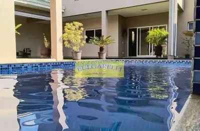 Linda casa à venda locação ou permuta 4 quartos, 3 suites, 4 vagas ,  piscina ,  500m²at,condominio