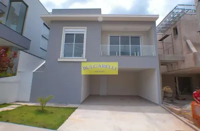 Casa assobradada nova à venda ou locação 4 suites , 4 vags condominio reserva ermida, eloy chaves,