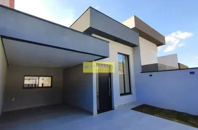 Casa terrea nova à venda ou permuta , 3 dormitorios 1 suite com closet, 3 vagas, jardim marambaia i