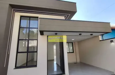 Casa nova terrea à venda 3 dormitorios 1 suite, fino acabamento , 2 vagas , area gourmet, jardim ma