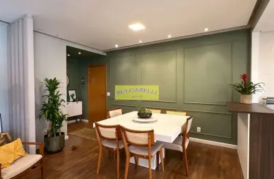 Apartamento à venda 3 suites,varanda gourmet ,  2 vagas, 117m², jardim trevo, jundiaí - sp | eveve