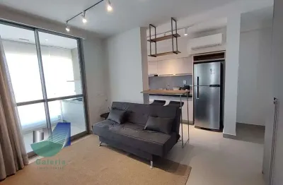 Apartamento flat mobiliado para alugar, 53m² - alto da boa vista