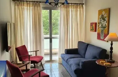 Apartamento mobiliado com 1 suíte para alugar, 44m² - jardim sumaré