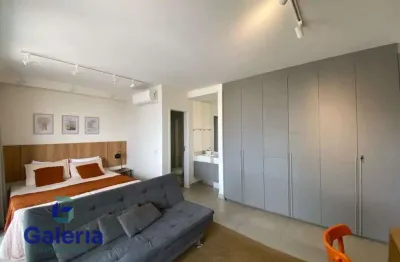Apartamento flat mobiliado para alugar, 49m² - alto da boa vista