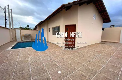 Casa nova 2 dormitórios suíte lado praia financiamento bancário itanhaém