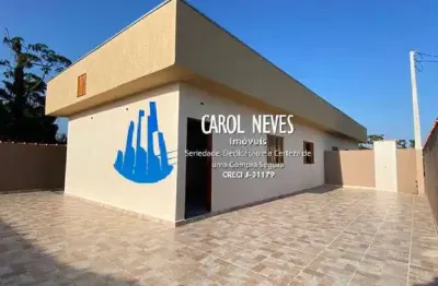 Casa nova 2 dormitórios lado pista financiamento bancário nova itanhaém