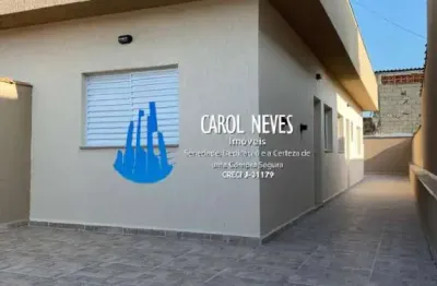 Casa nova 2 dormitórios lado pista financiamento bancário savoy itanhaém