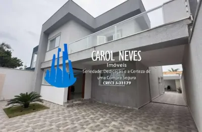 Sobrado 4 dormitórios 4 suítes lado praia financiamento bancário itanhaém