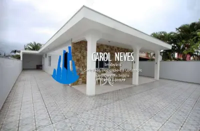 Casa 3 dormitórios lado praia financiamento bancário grandesp itanhaém