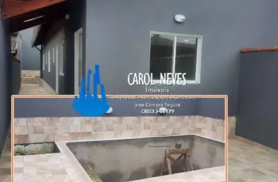 Casa nova 2 dormitórios 1 suíte financiamento bancário suarão itanhaém