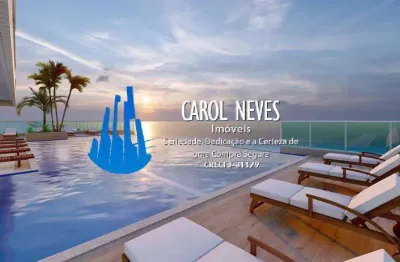 Apartamento novo 2 dormitórios 1 suíte lado praia centro mongaguá