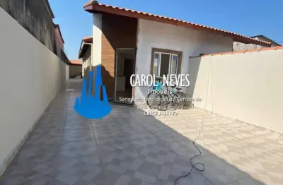 Casa nova 2 dormitórios 1 suíte lado pista financiamento bancário itanhaém
