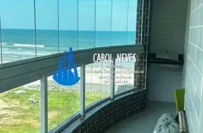 Apartamento 2 dormitórios 1 suíte lado praia parcelamento direto mongaguá