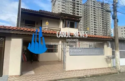 Sobrado 3 dormitórios lado praia financiamento bancário centro mongaguá