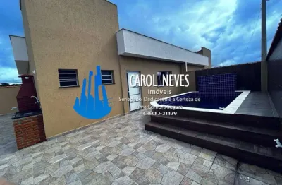 Casa nova 2 dormitórios 1 suíte piscina financiamento bancário itanhaém