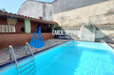 Sobrado 4 dormitórios suíte lado pista piscina campos elíseos itanhaém