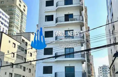 Apartamento 2 dormitórios lado praia financiamento bancário praia grande