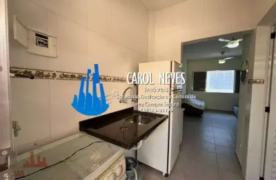 Kitnet 25m² financiamento bancário lado praia boqueirão praia grande