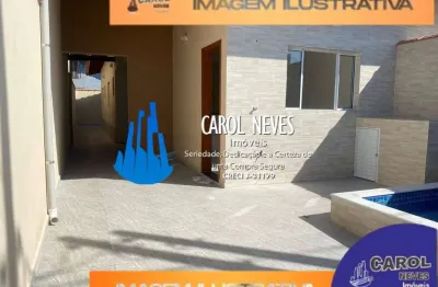 Casa nova 2 dormitórios suíte financiamento bancário flórida mirim mongaguá
