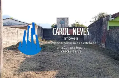 Terreno lote inteiro murado aterrado escriturado lado pista peruibe