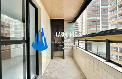 Apartamento 2 suites financiamento bancario lado praia caiçara praia grande