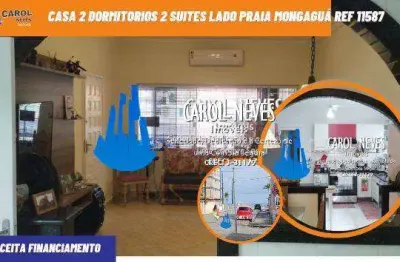 Casa 2 dormitorios 2 suites lado praia financiamento bancario mongagua