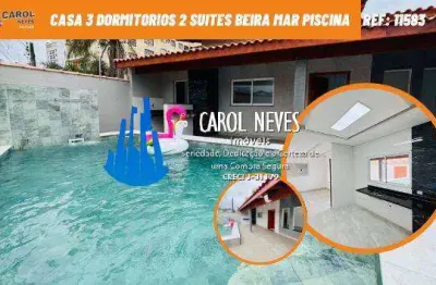 Casa com 3 quartos à venda na Vila Atlântica, Mongaguá 