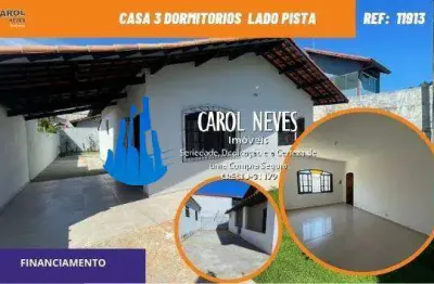 Casa 2 dormitorios suite lado pista financiamento bancario itanhaem