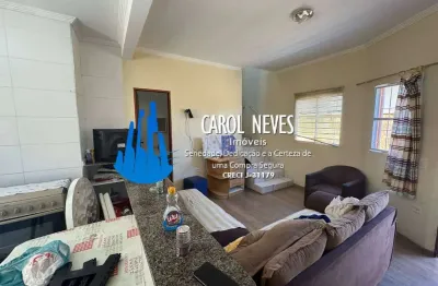 Sobrado condominio fechado lado pista 2 dormitorios parcelamento mongagua