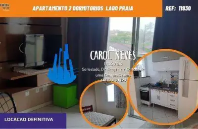 Apartamento 2 dormitorios locacao definitiva lado praia mongagua