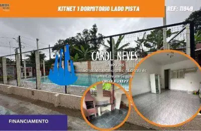Kitnet 1 dormitorio lado pista financiamento bancario itanhaem
