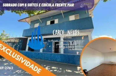 Sobrado 6 suites + edicula frente mar financiamento mongagua
