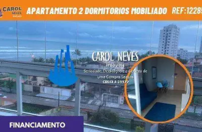 Apartamento 2 dormitorios mobiliado financiamento bancario